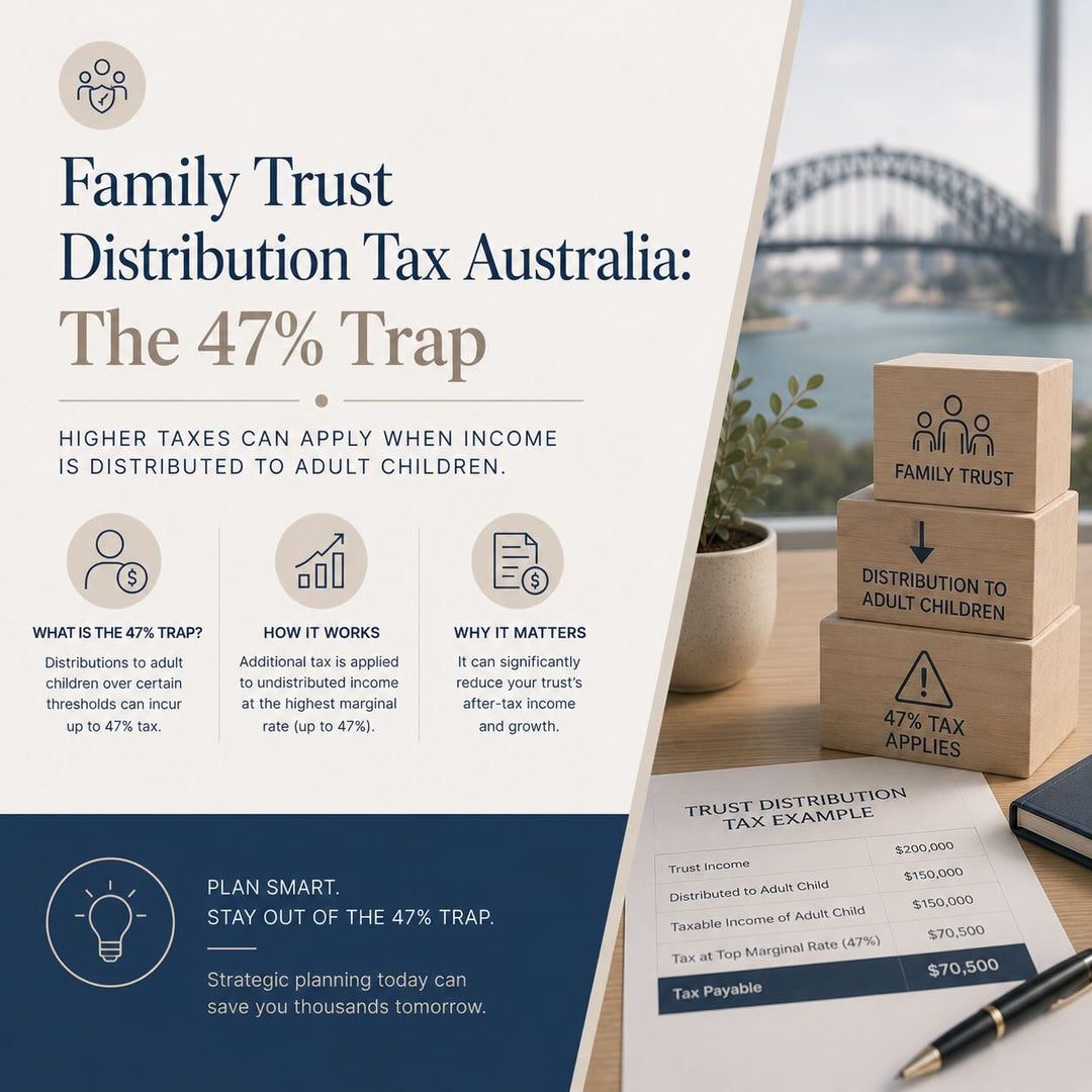 Family Trust Distribution Tax Australia: 47% Trap
