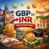 GBP to INR for ACCA exam fees