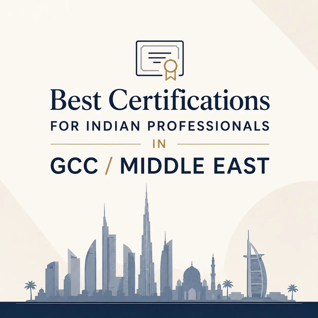 Best GCC Finance Certifications for Indians 2026