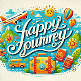 Happy Journey Wishes: 300+ Best Messages & Quotes - Eduyush