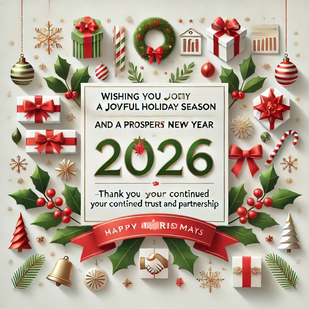 New Year Business Wishes for Clients & Customers 2026