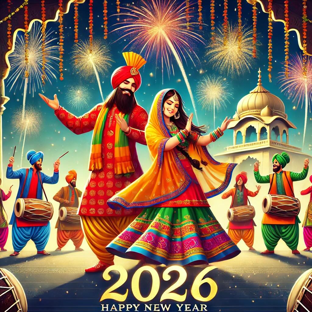 Happy new year wishes in Punjabi