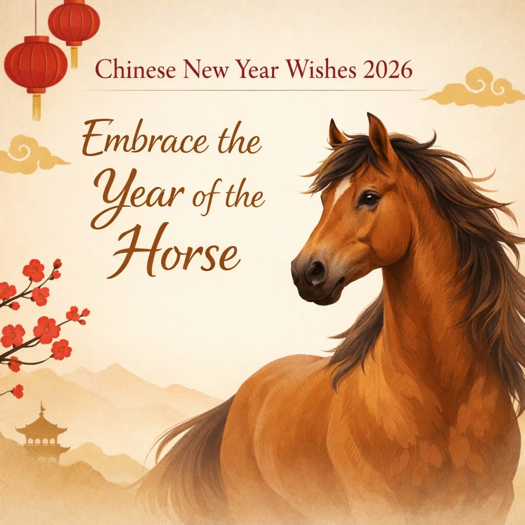 Chinese New Year Wishes 2026 | Celebrate the Year of the Horse