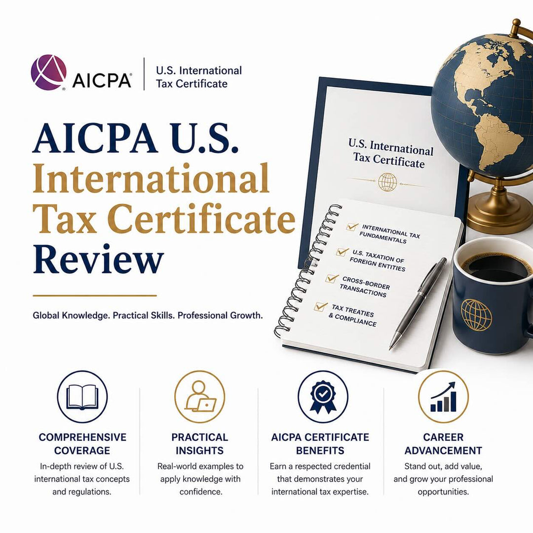 AICPA U.S. International Tax Certificate Review