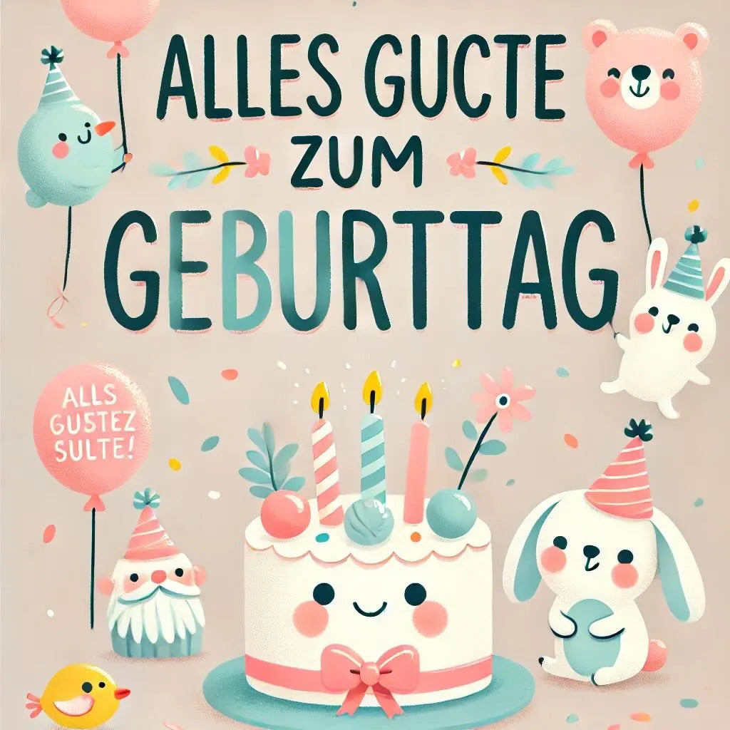 Alles Gute zum Geburtstag für Kinder