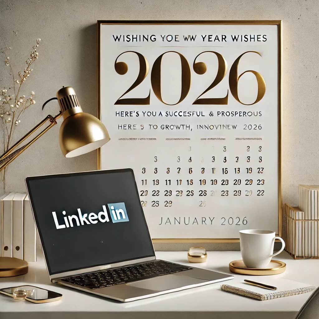 New Year Wishes for LinkedIn Posts
