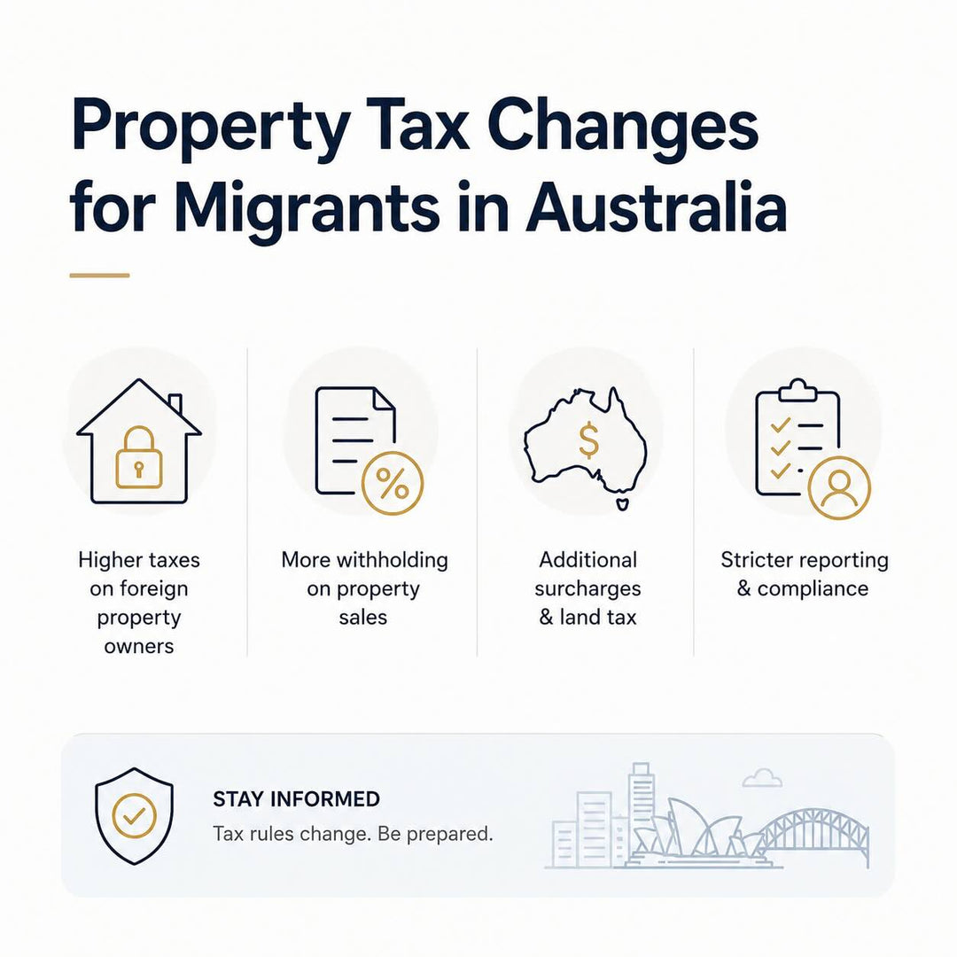 Property Tax Changes for Migrants in Australia