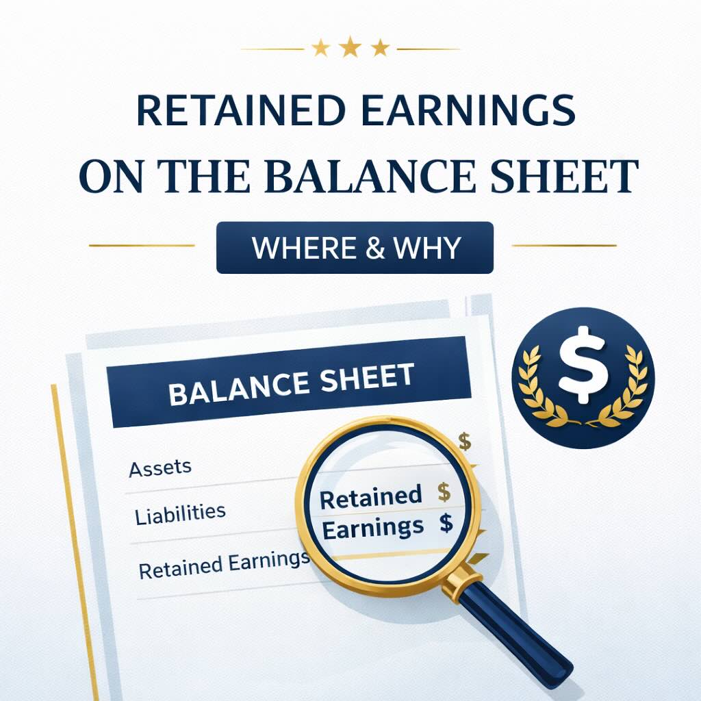Retained Earnings on the Balance Sheet: Where &amp; Why