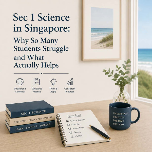Sec 1 Science in Singapore: Why So Many Students Struggle and What Actually Helps