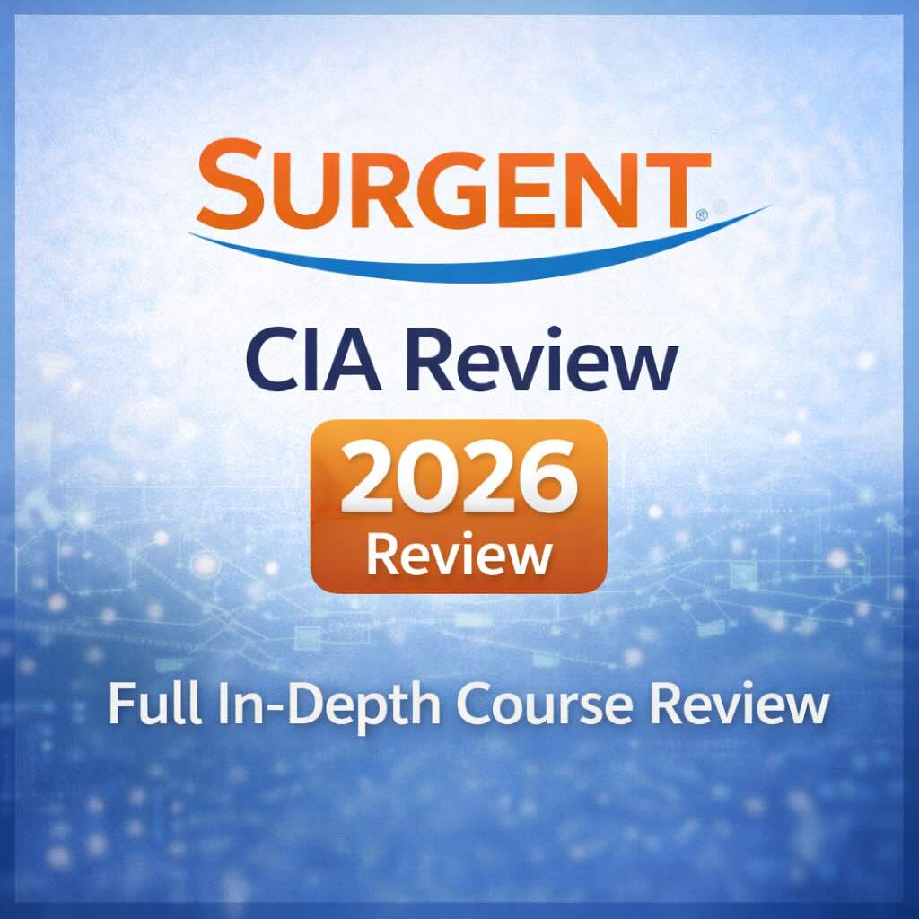 Surgent CIA review 2026 full in-depth course review