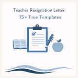 Teacher Resignation Letter: 15+ Free Templates
