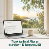 Thank You Email After an Interview