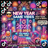 New Year Captions for TikTok Videos