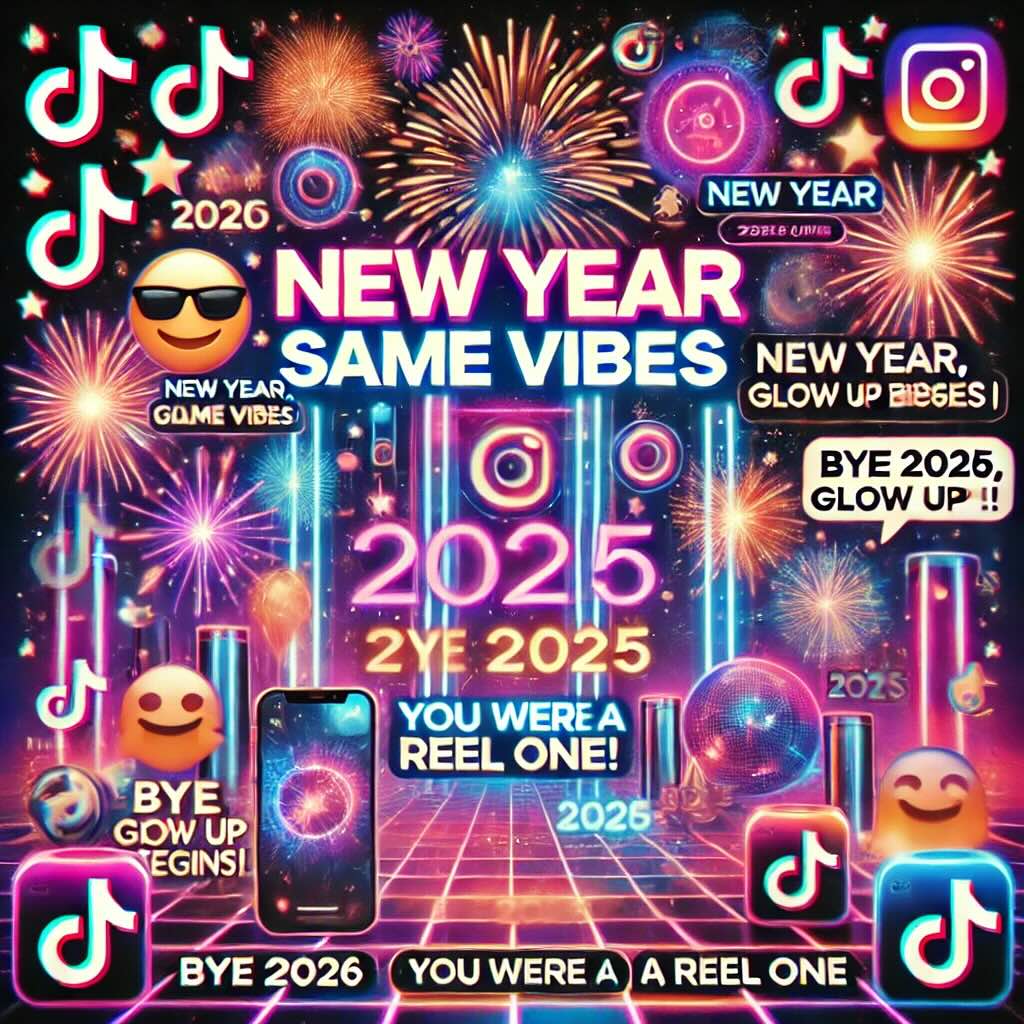 New Year Captions for TikTok Videos
