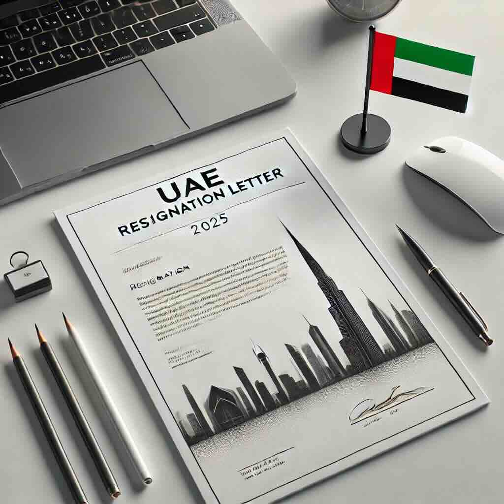 UAE Resignation Letter 2025 - Templates & Guide - Eduyush