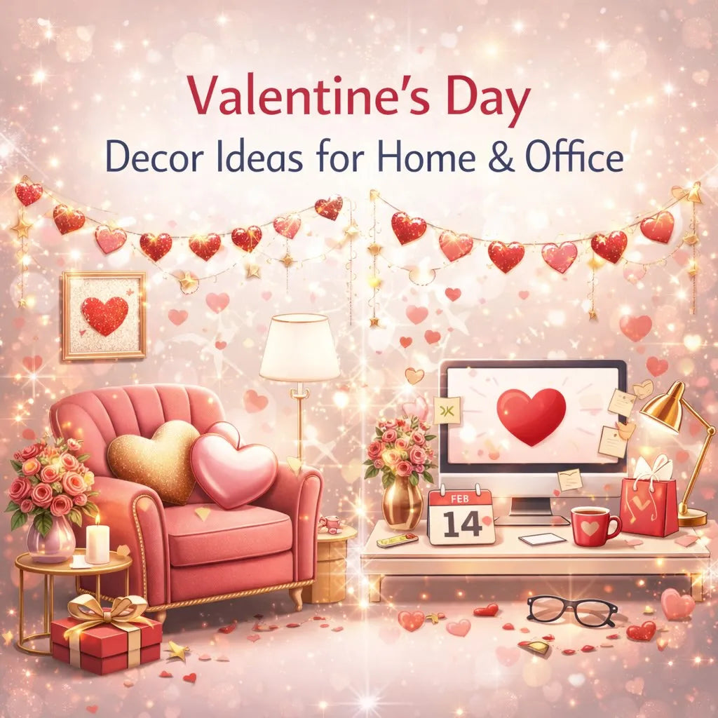 Valentines Day Decor Ideas for Home Office