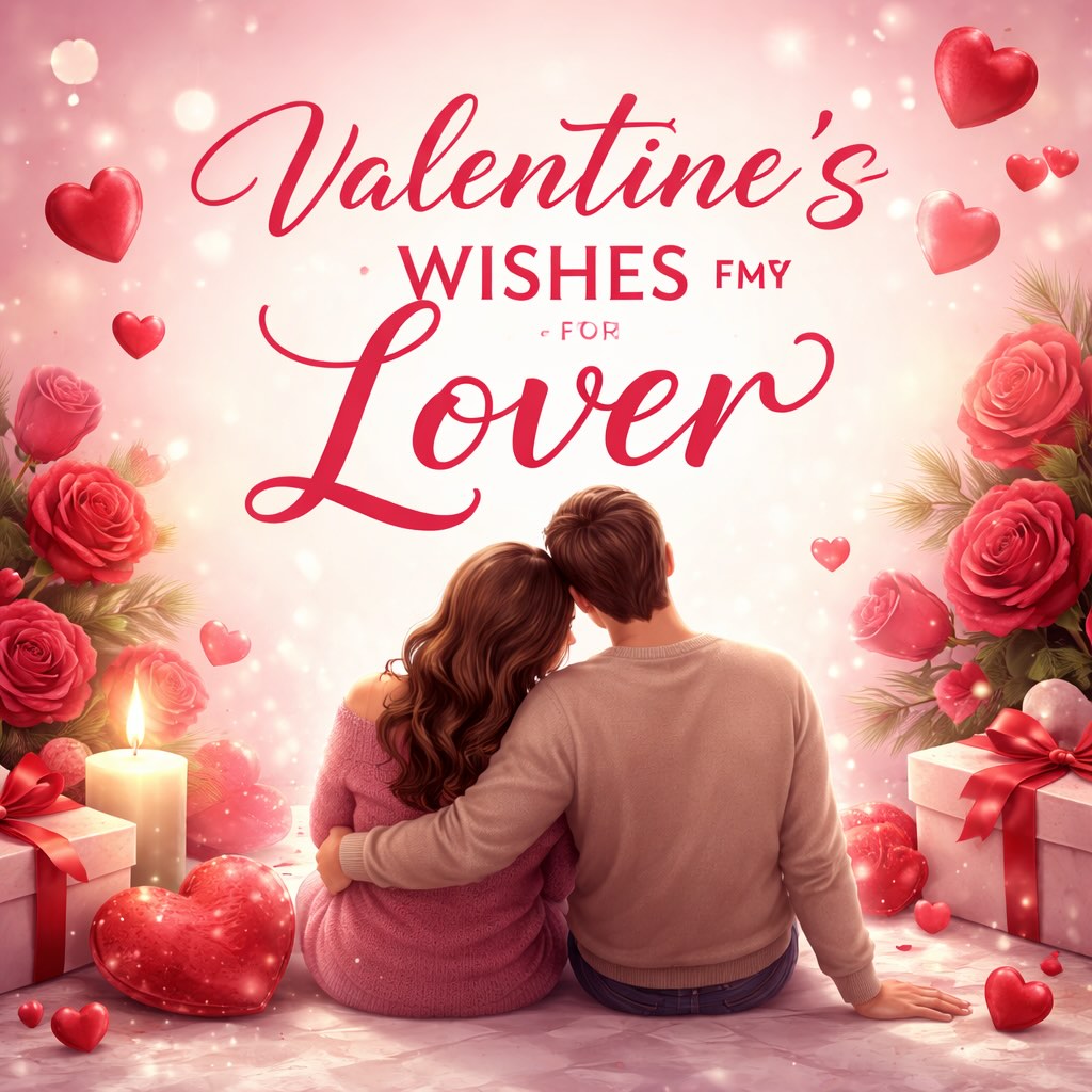 Valentine’s Day Wishes for Lover My Heart Adores