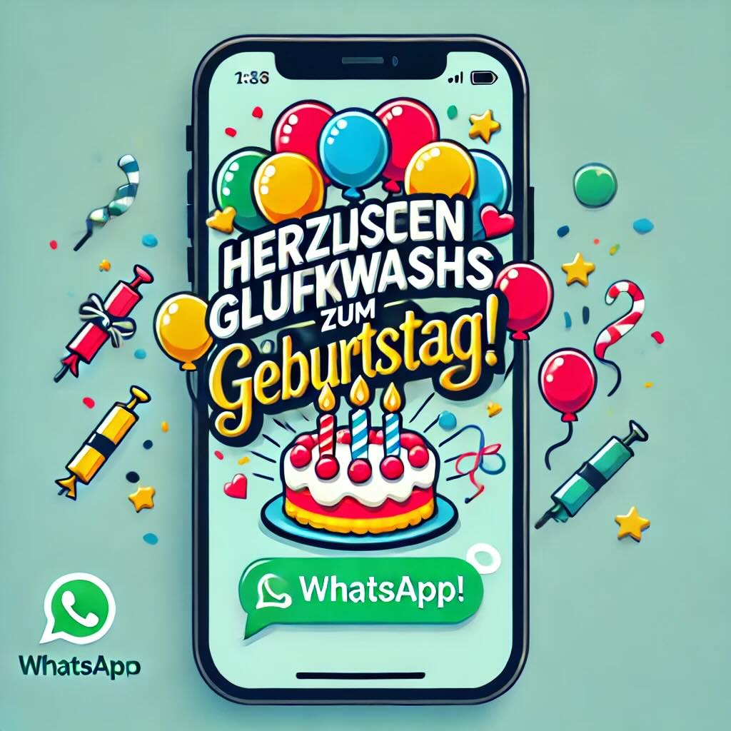 WhatsApp-Geburtstagsgrüße & Sprüche