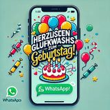 WhatsApp-Geburtstagsgrüße & Sprüche