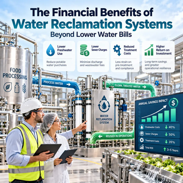 Water Reclamation ROI for Food Plants