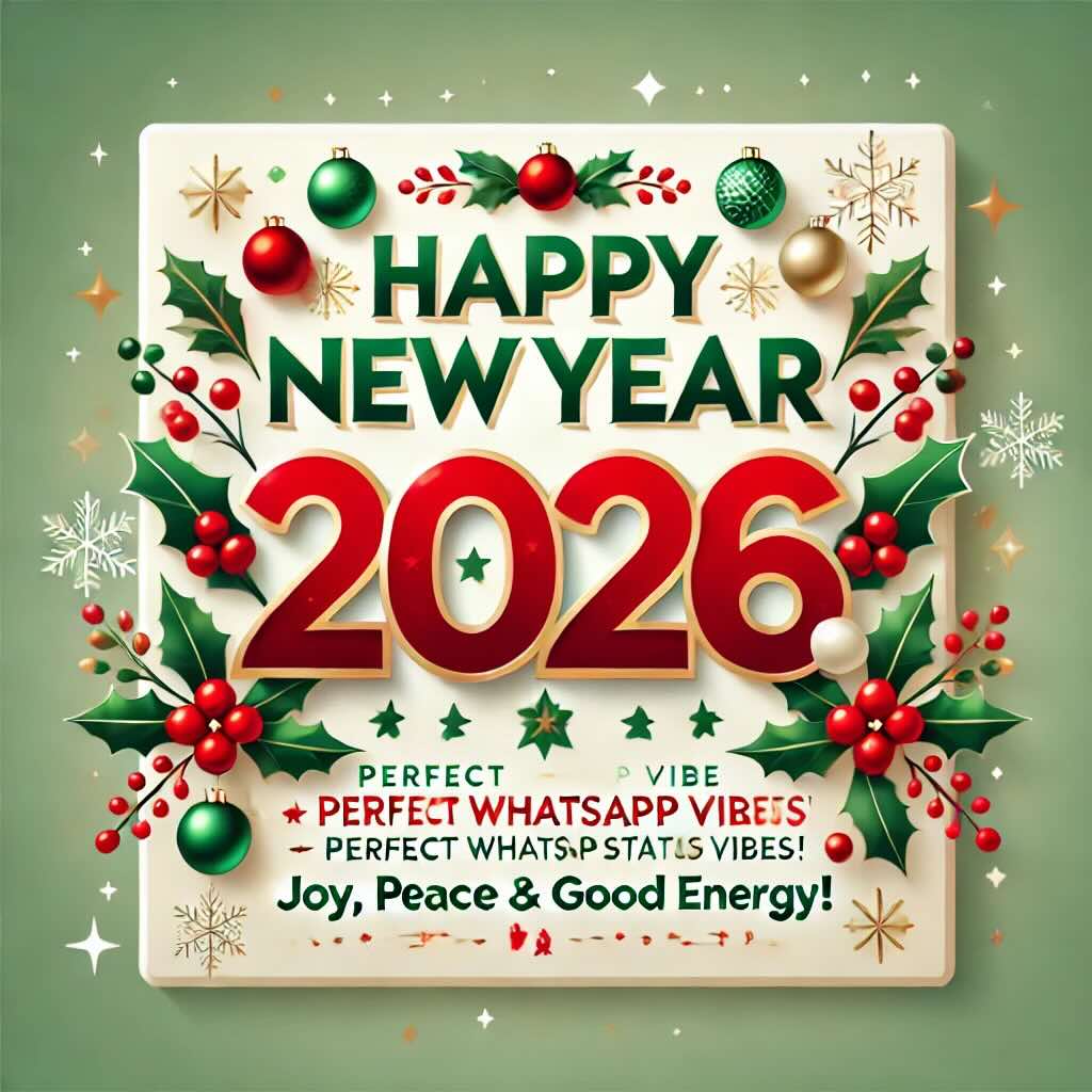 200+ New Year WhatsApp Status 2026