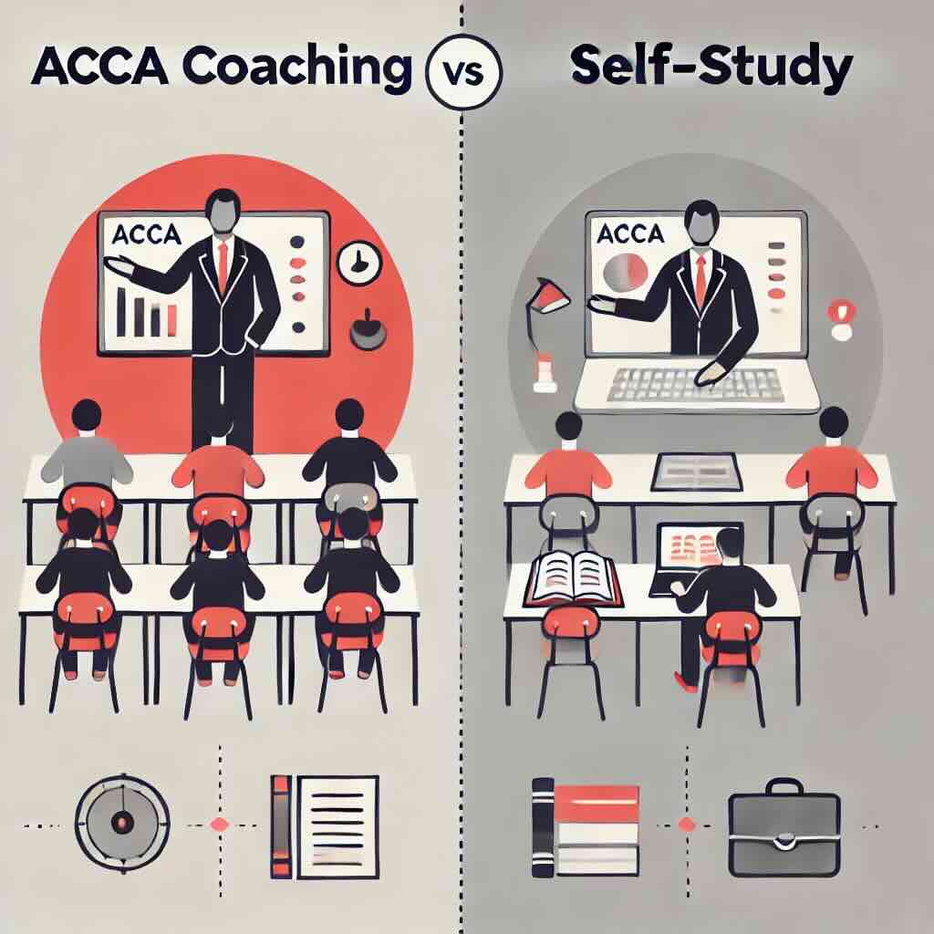ACCA Coaching vs Self-Study