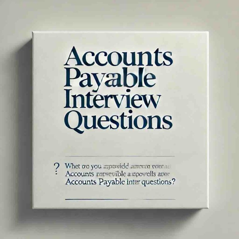 150+ Accounts Payable Interview Questions & Answers 2025 - Eduyush