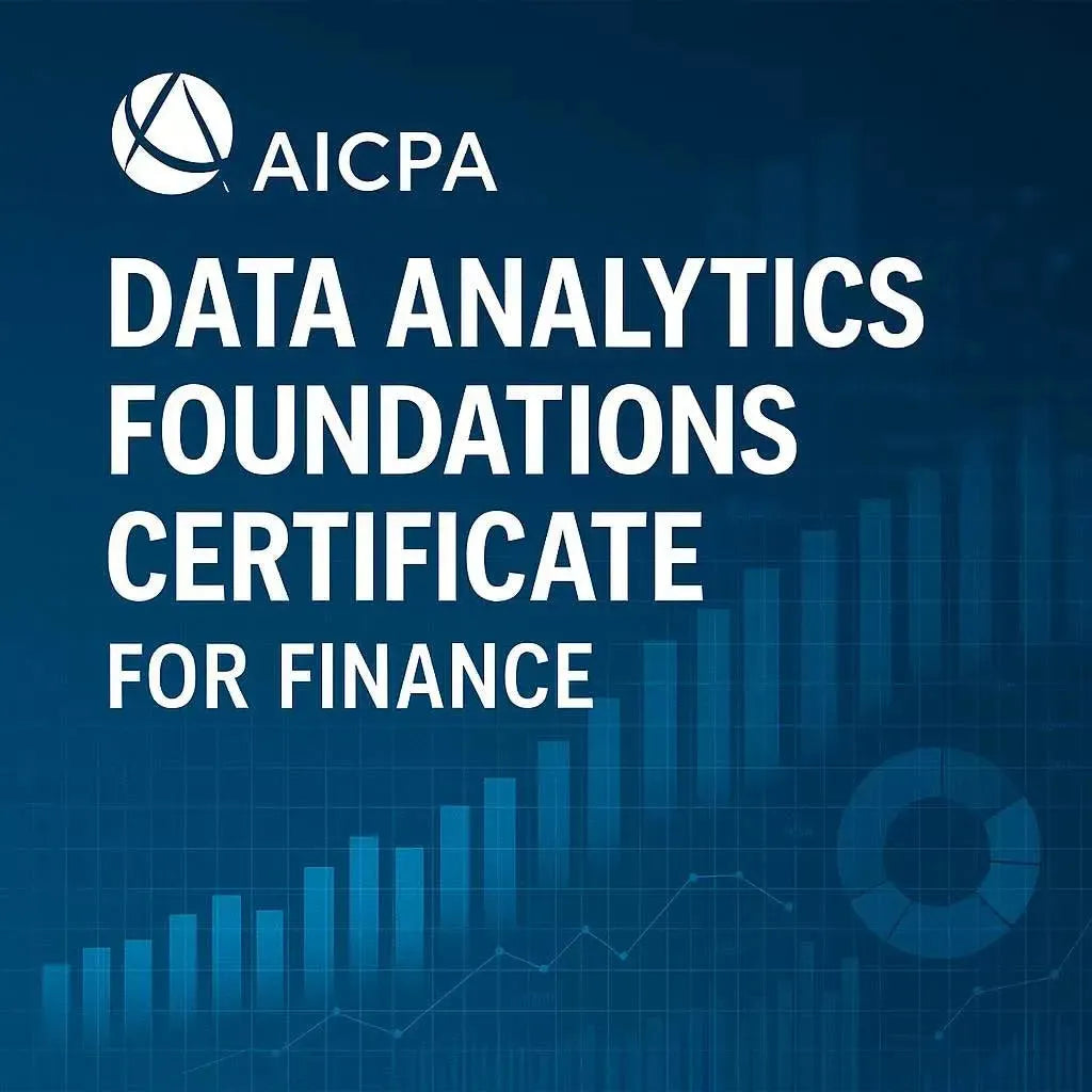 AICPA Data Analytics Foundations Certificate for Finance