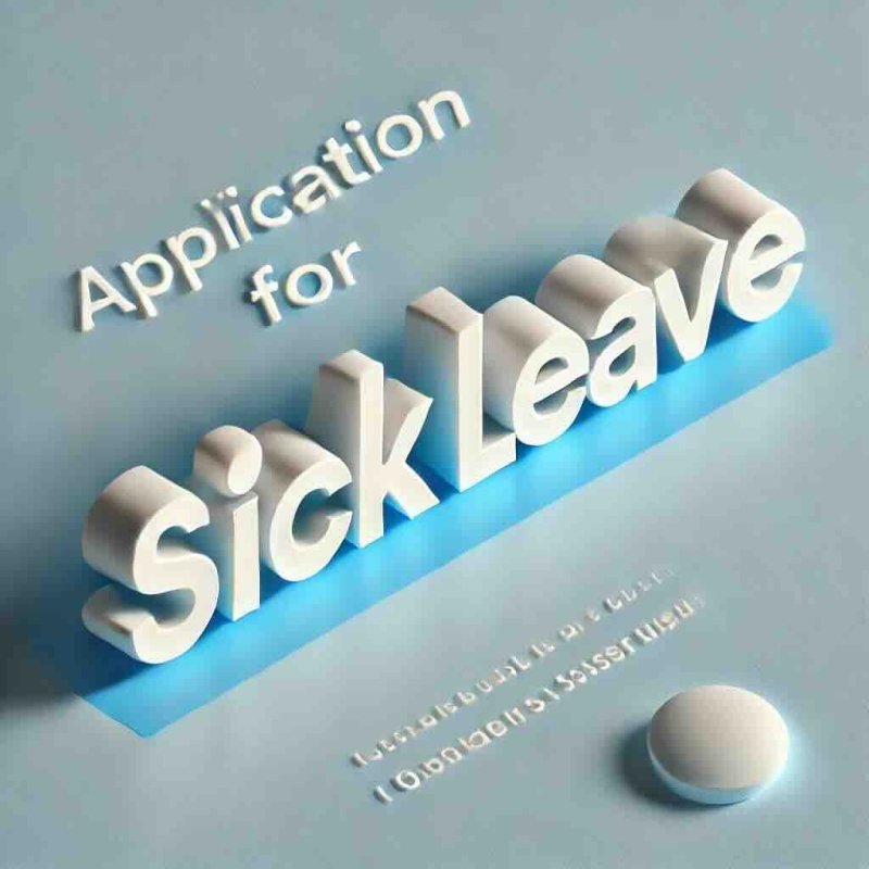 Application for Sick Leave: How to Write a Professional Request - Eduyush