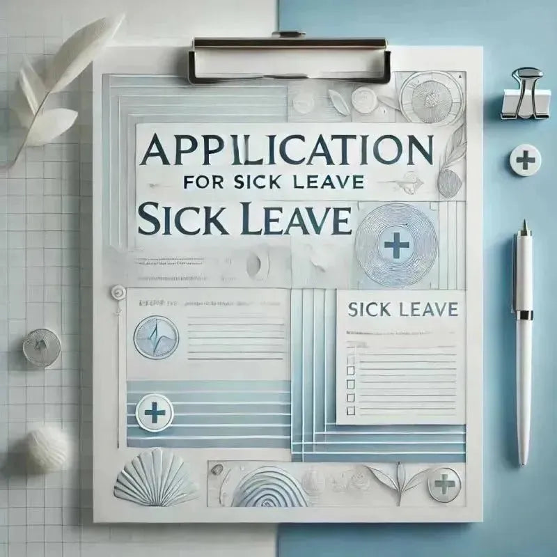 Application for Sick Leave – Office & School Formats - Eduyush