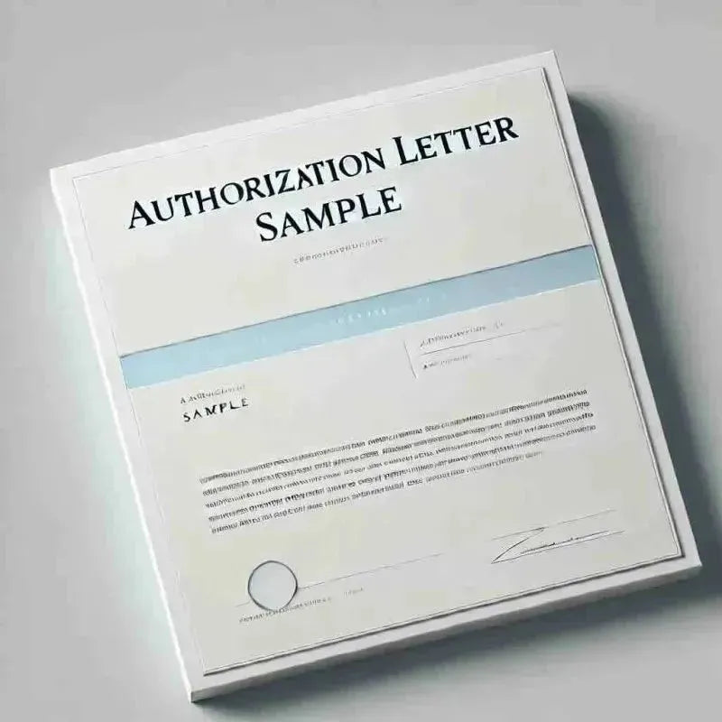 Authorization Letter Sample: Format, Examples, and Tips - Eduyush