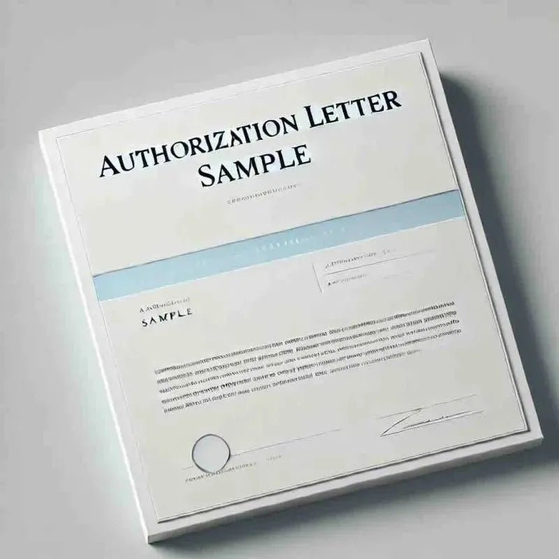 Authorization Letter Sample: Format, Examples, and Tips - Eduyush