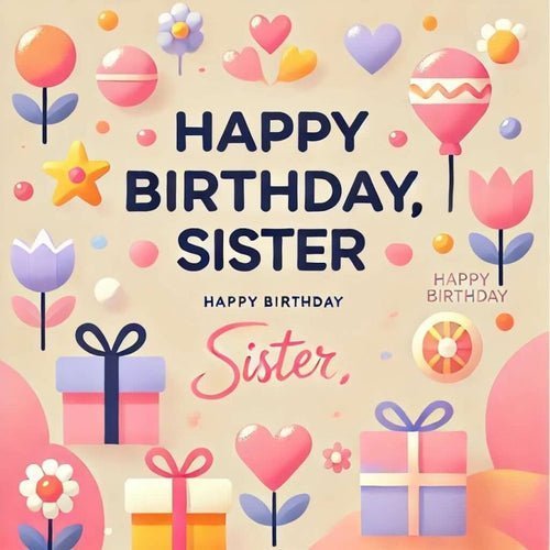 Best Birthday Wishes for Sister | Heartfelt & Funny Messages - Eduyush