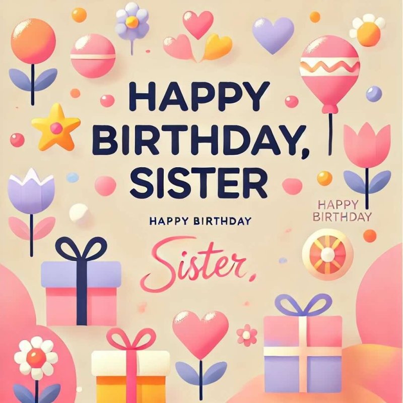 Birthday Wishes for Sister. 175+ Joyous and heartfelt wishes - Eduyush