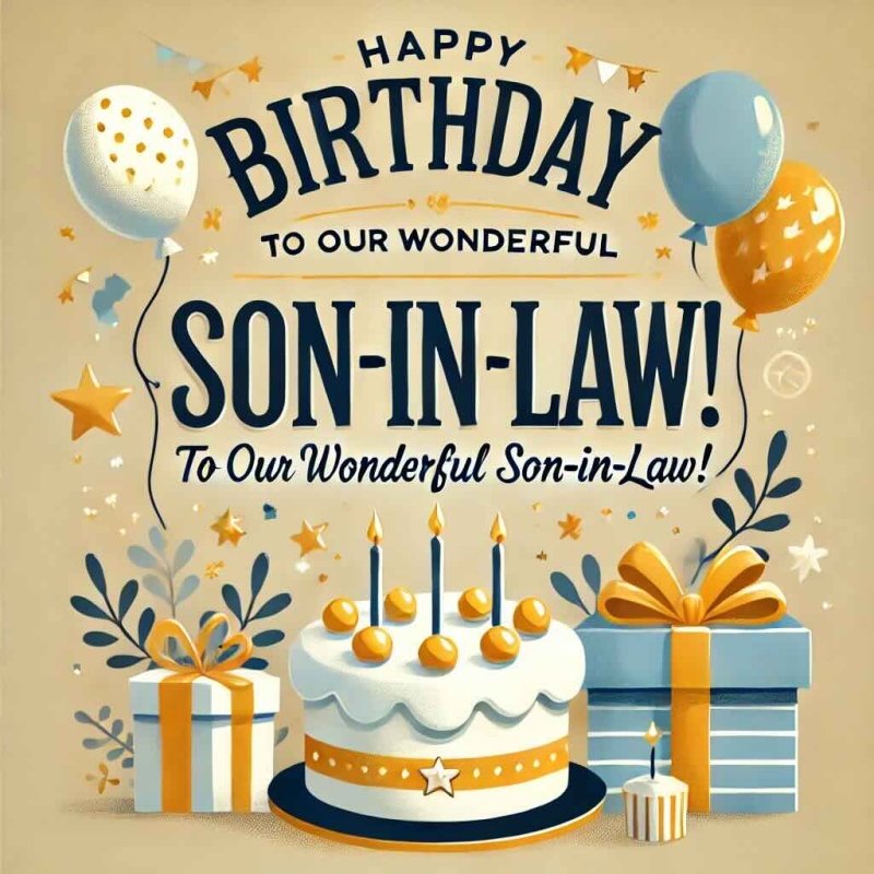 Birthday Wishes for Son-in-Law: 150+ Heartfelt wishes - Eduyush