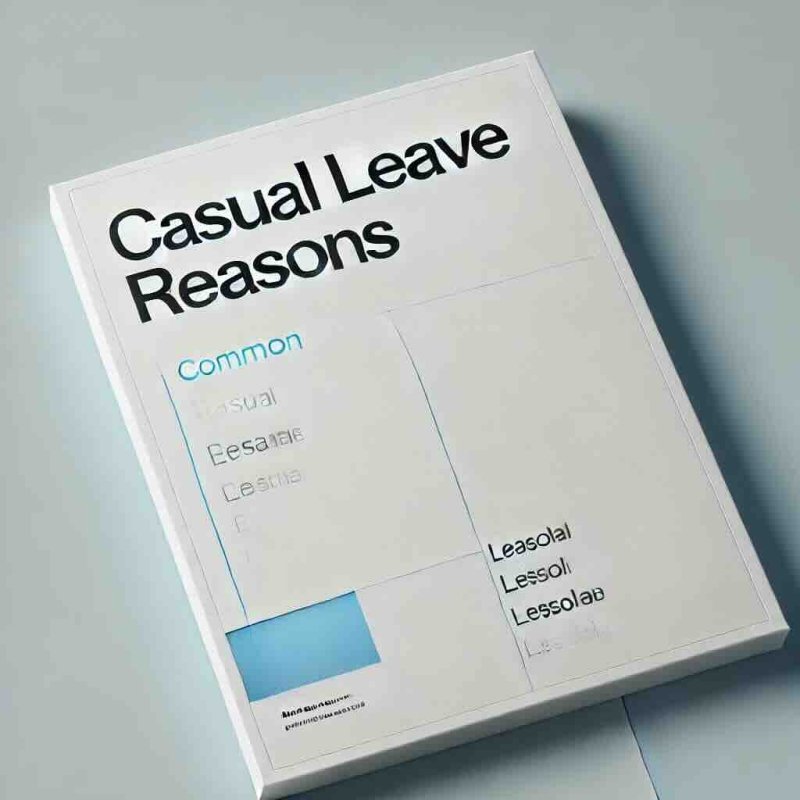 Casual Leave Reasons: Common Scenarios and How to Request - Eduyush