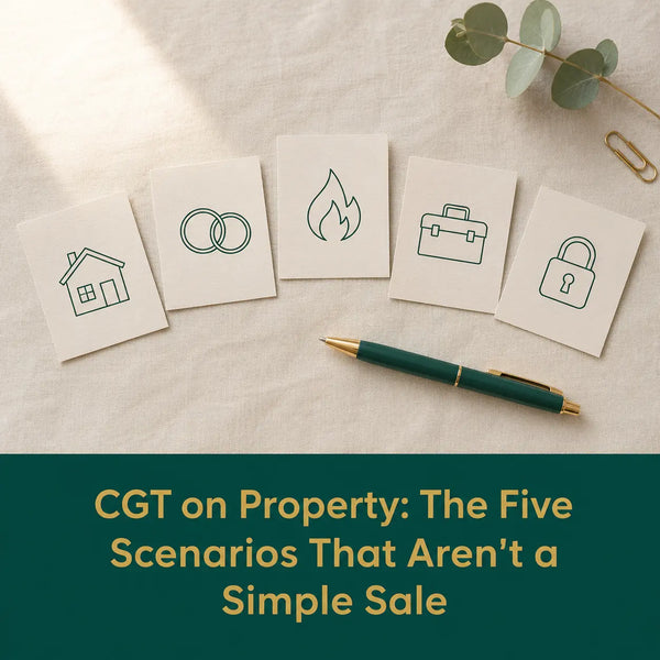 CGT on Property: Inherited Homes, Divorce & Trusts