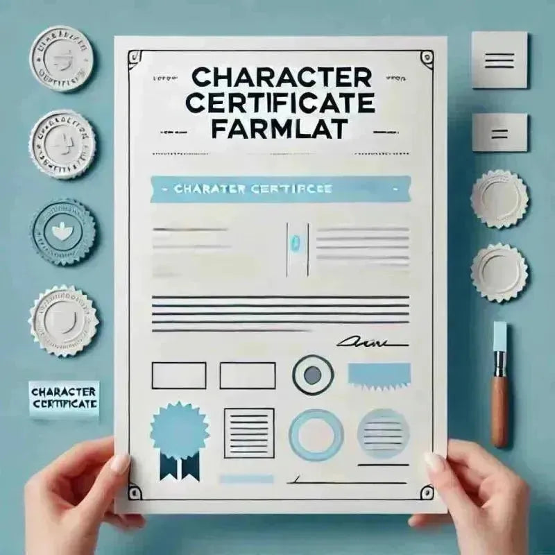 Character Certificate Format. 5 Formats - Eduyush