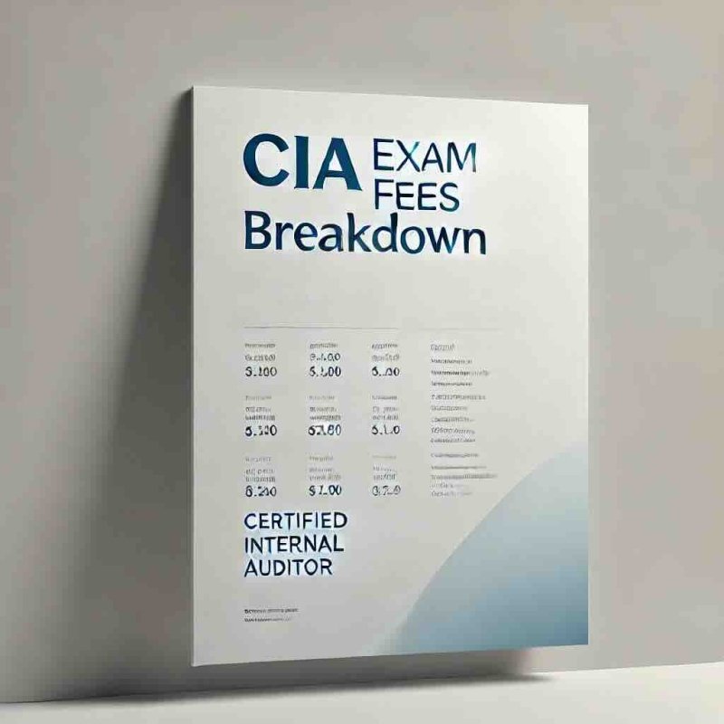 CIA exam fees. Breakup - Eduyush