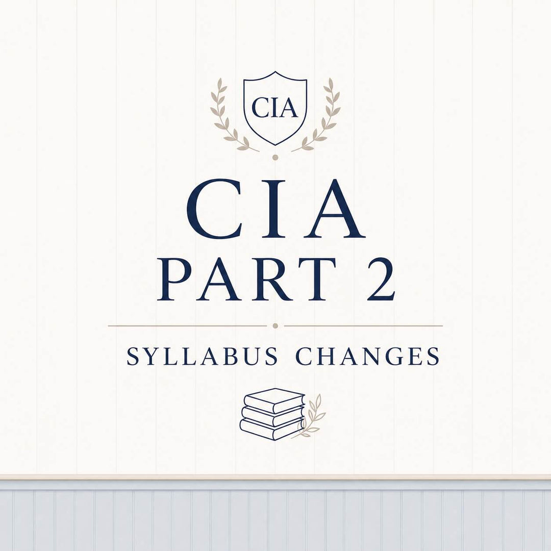 CIA Part 2 Syllabus 2026: What Changed & How to Study
