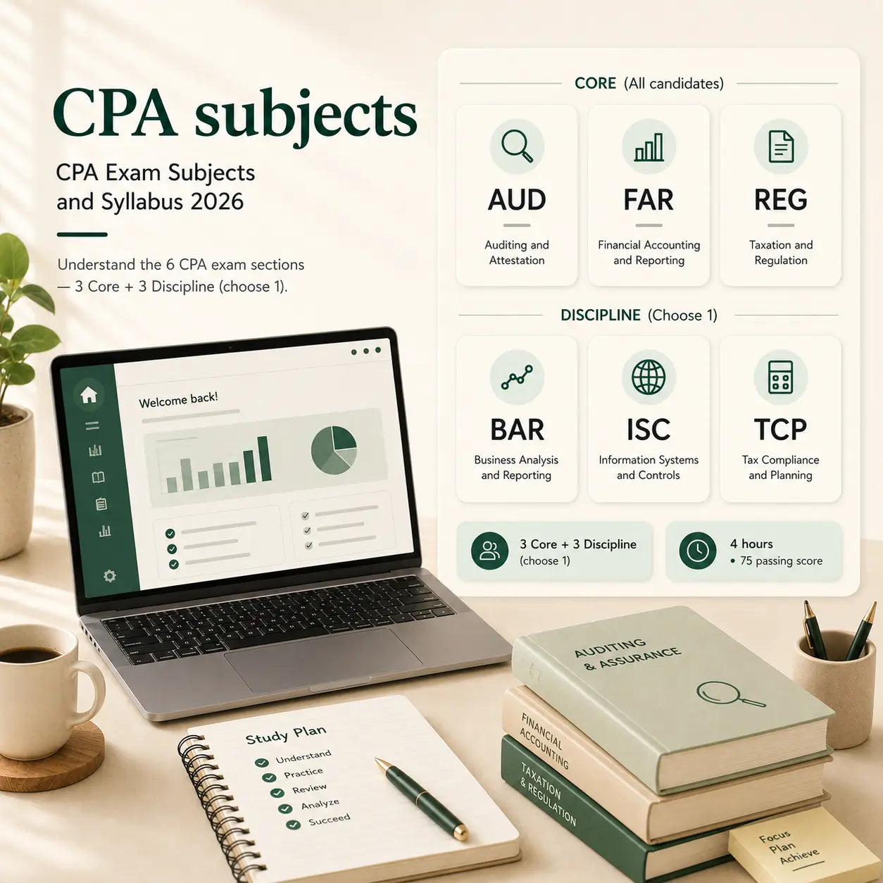 Cpa Topics CPA Exam Subjects & Syllabus 2026: All Sections Explained – Eduyush