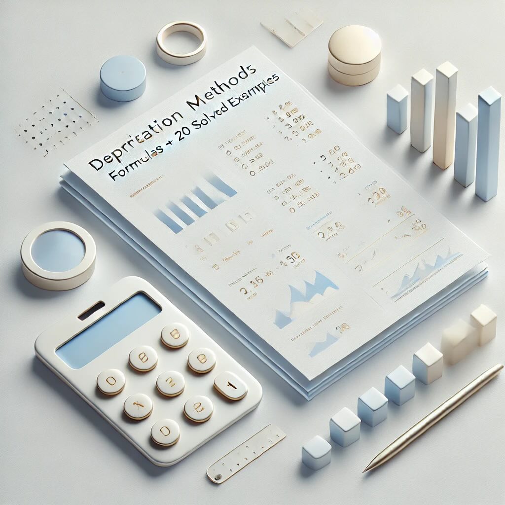 Depreciation Methods: Formulas + 20 Solved Examples