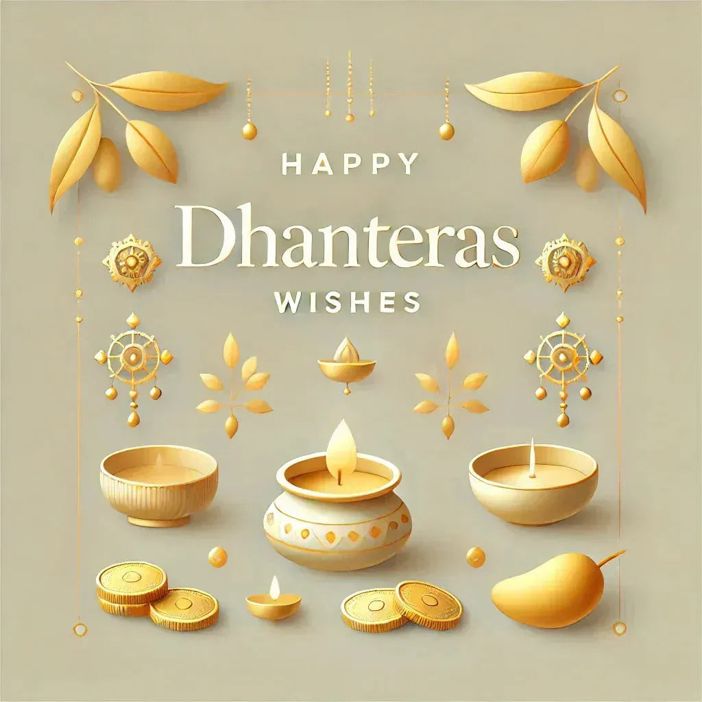 Happy Dhanteras Wishes 2025: 150 Greetings for Prosperity - Eduyush