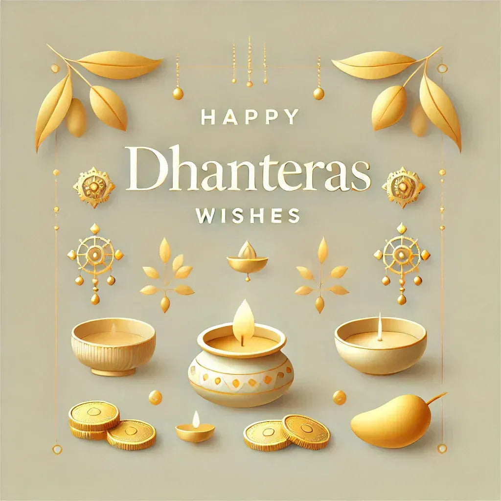 Happy Dhanteras Wishes 2025: 150 Greetings for Prosperity - Eduyush