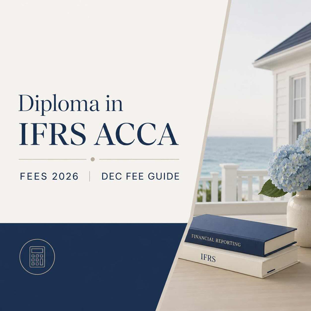 Diploma in IFRS ACCA fees Dec 2026 country wise fee table