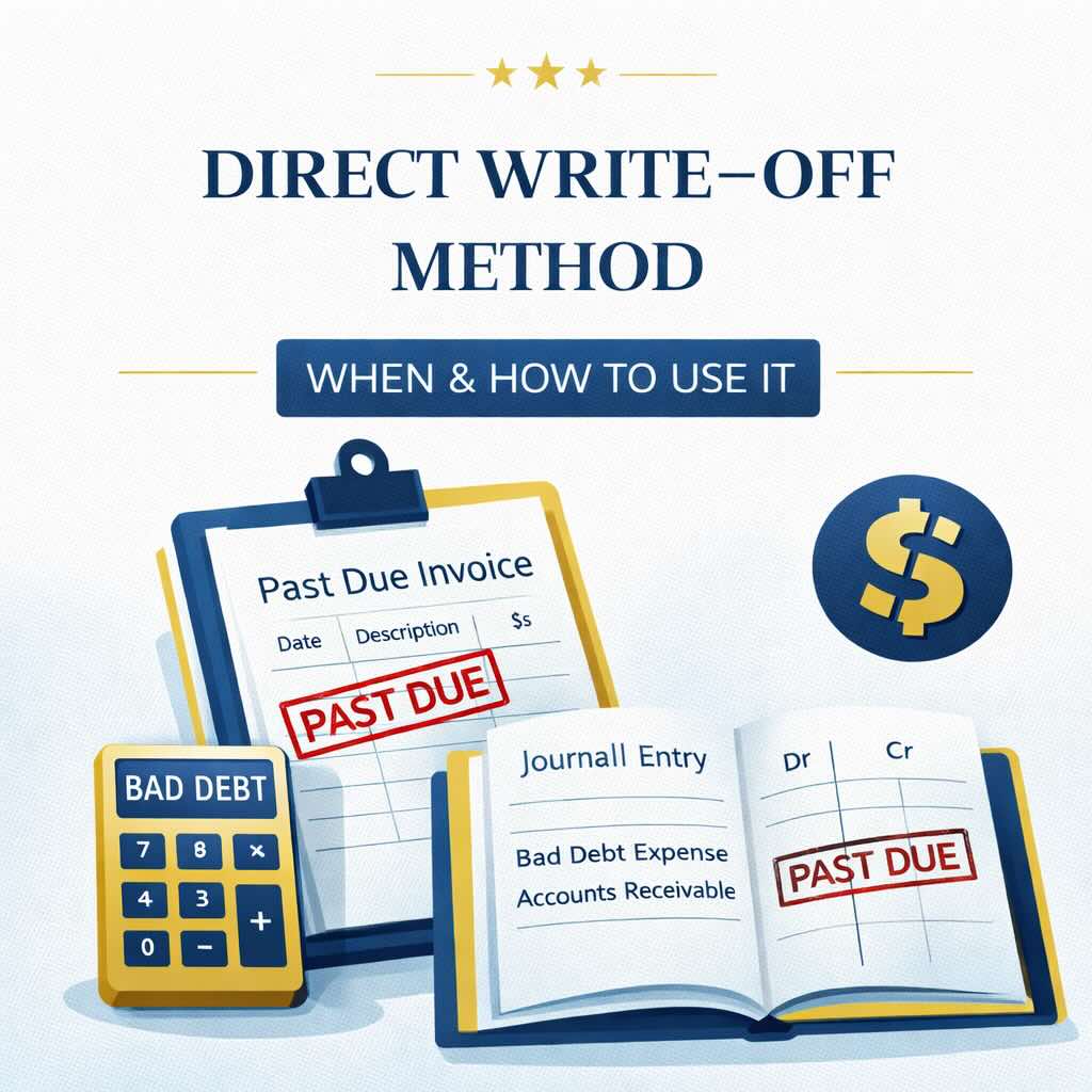 Direct Write-Off Method: When & How to Use It