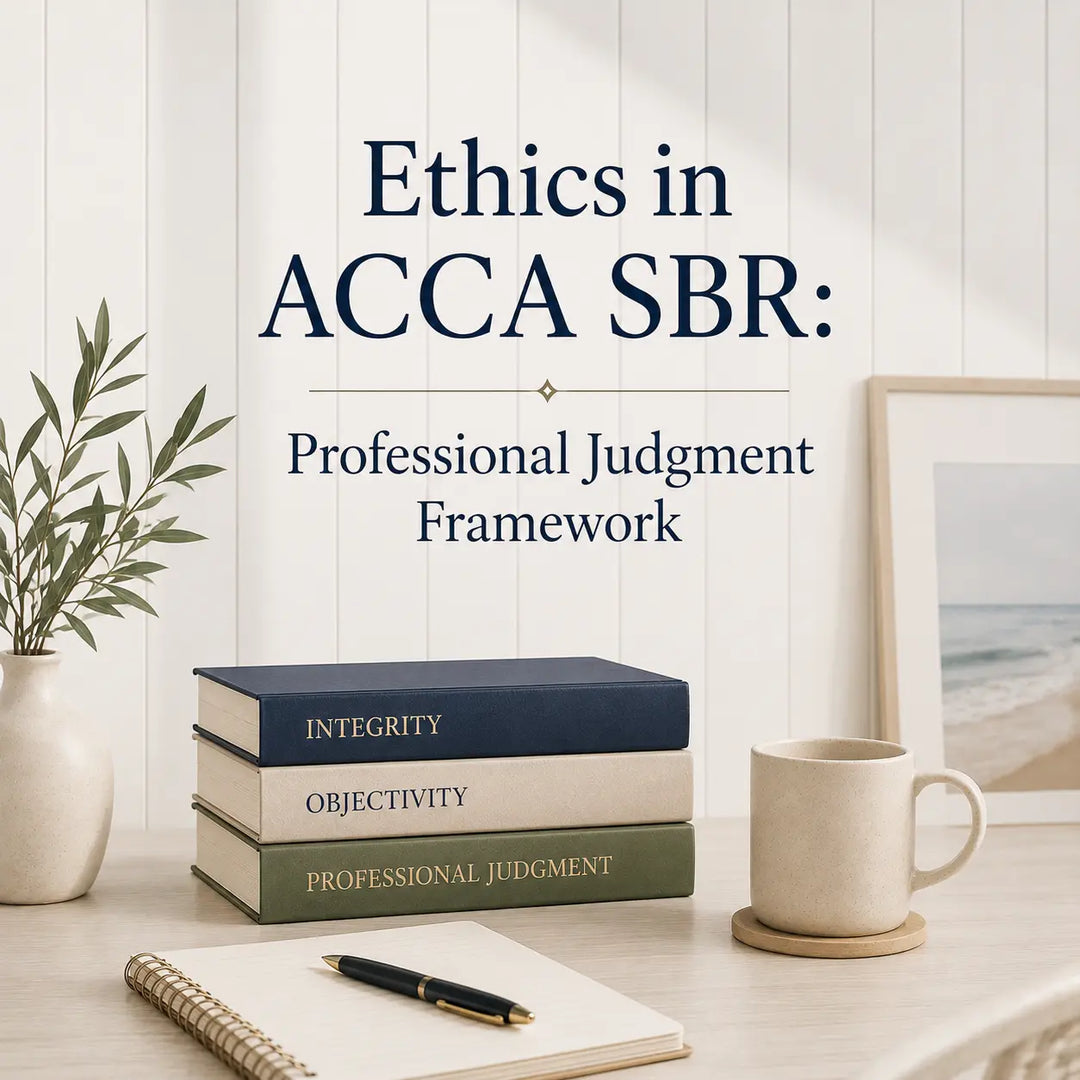 Ethics in ACCA SBR: Professional Judgment Framework