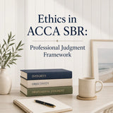 Ethics in ACCA SBR: Professional Judgment Framework