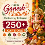 Ganesh Chaturthi Captions for Instagram: 250+