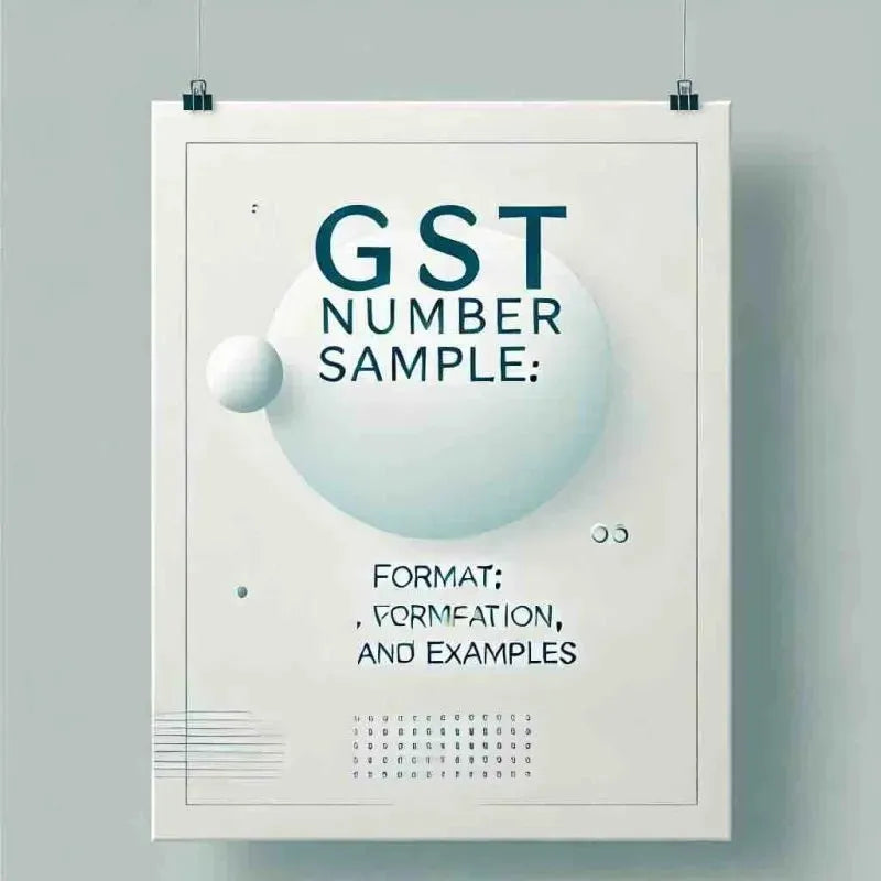 GST Number Sample: Format, Verification, and Examples - Eduyush